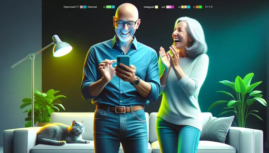 how we significantly improved a clients internet | Customer so happy with WiFi speed!