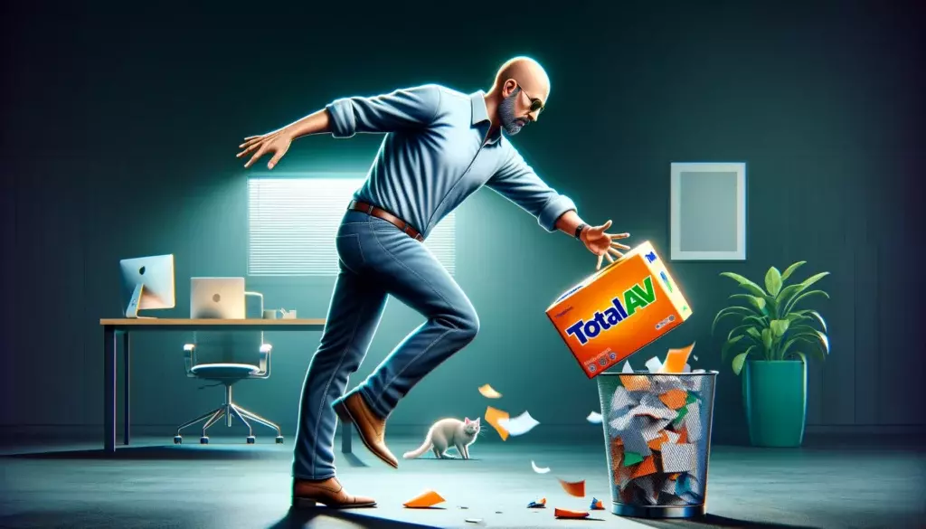 TotalAV antivirus belongs in the trash in our opinion