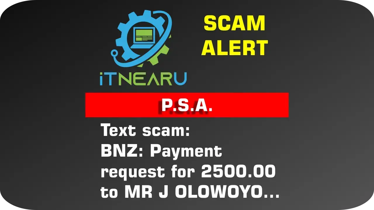 Public Service Announcement (PSA): Scams | IT near U